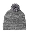 Sport-Tek ® Heather Pom Pom Beanie