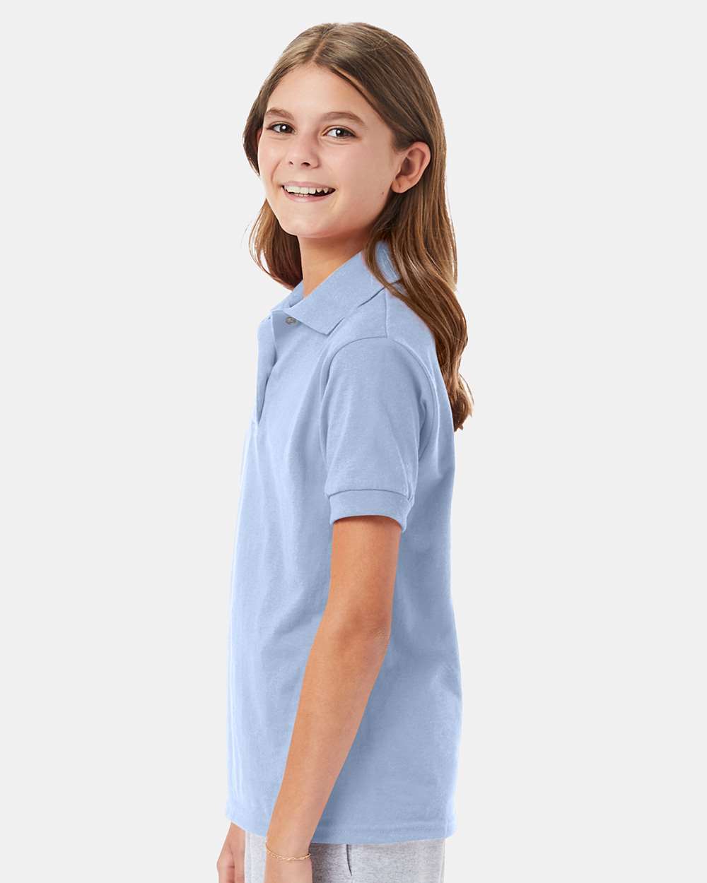 24 Pack: Hanes® - Youth Ecosmart Jersey Polo