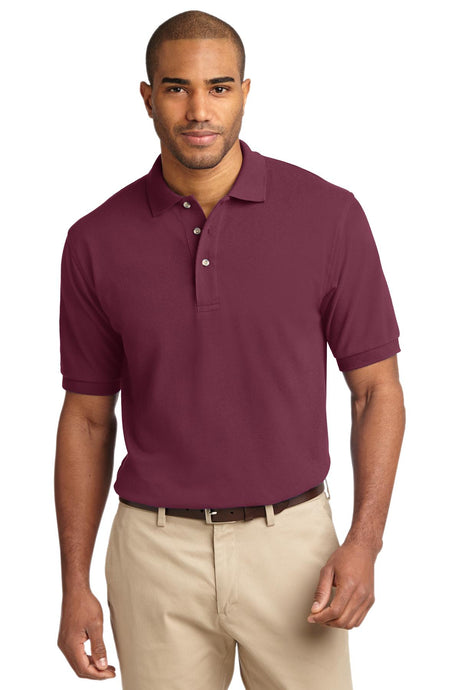 Port Authority® Heavyweight Cotton Pique Polo