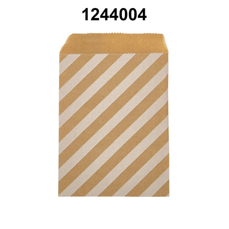 Essential White Paper Merchandise Bags 4" x 5 3/8"