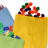 Colored Paper Merchandise Bags 8 1/2" x 11"