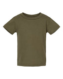 RADYAN® Infant Crew Short Sleeve Cotton Jersey Tee