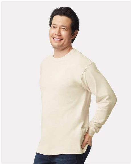 Gildan Ultra Cotton Long Sleeve T-Shirt – Crewneck Tee