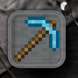 8 Ct. Minecraft Pickaxe Paper Dessert Plates 7.25" Disposable Birthday Party Plates