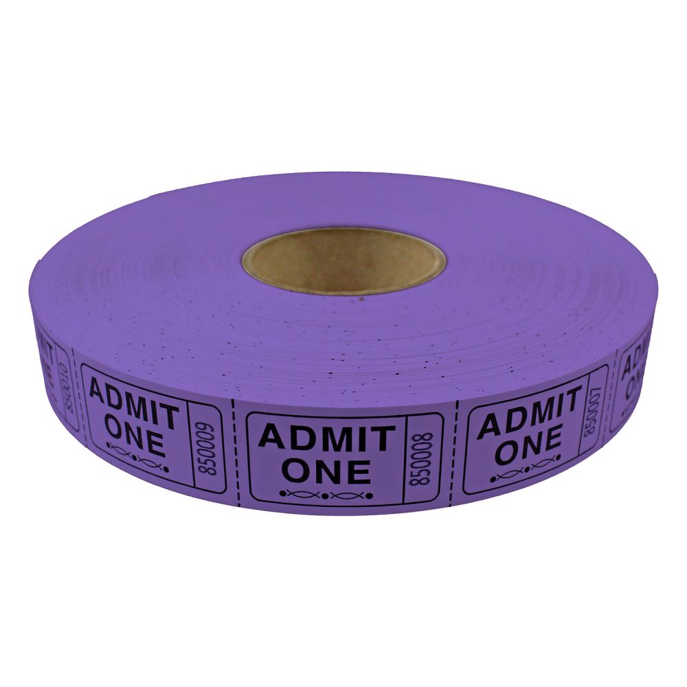 Admission Tickets Roll Multi-colors | Special Offers Your Shopping Experience | 1 Pack 2000 Tickets in a Roll