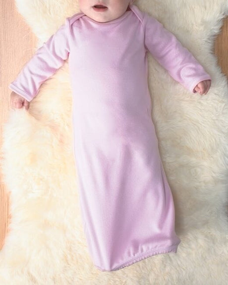 Rabbit Skins® Infant Baby Rib Layette Sleeper