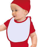 RADYAN® Infant Contrast Trim Premium Jersey Bib - 1004