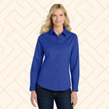 Port Authority® Women's Long Sleeve Easy Care Shirt