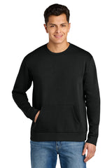 Next Level® Santa Barbara Pocket Crewneck Long Sleeve Sweatshirt