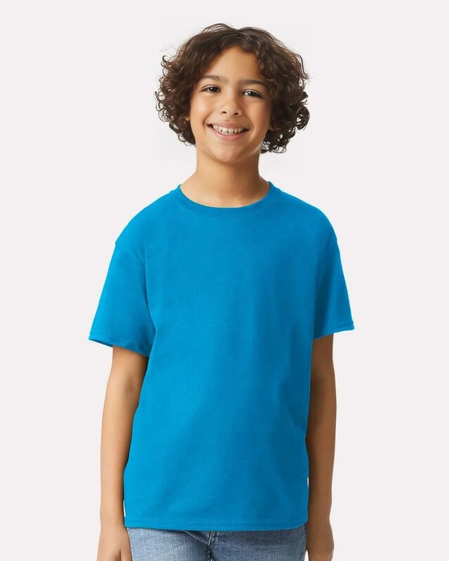 Gildan® Youth Ultra Cotton Crewneck Short Sleeve T-Shirt