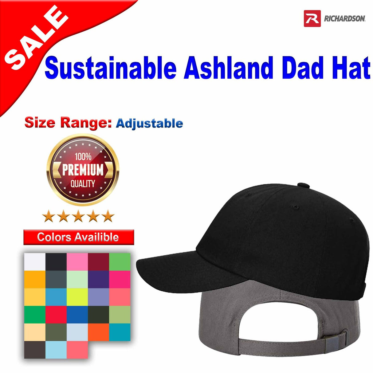 Richardson® Sustainable Ashland Dad Hat