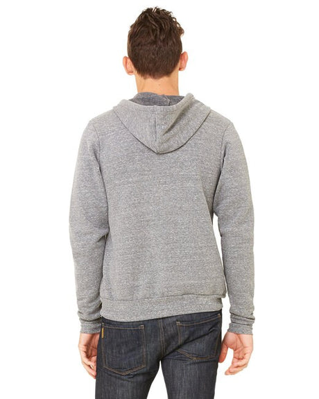 BELLA + CANVASÂ Triblend Sponge Fleece Full Zip Hoodie - S
