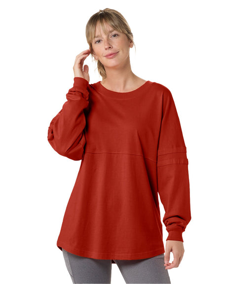 Boxercraft® Ladies Oversized Pom Pom Jersey Fleece