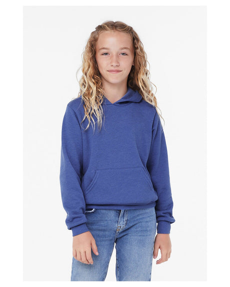 Bella + Canvas® Youth Sponge Fleece Pullover Hooded Sweatshirt