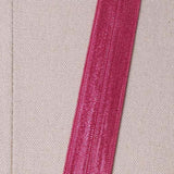3 Yards Magenta or Taffy Pink Stretch Bias Fold Over Elastic Trim 5/8"