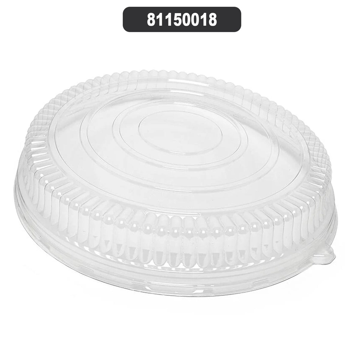 25 Pieces Round Pet Dome Lids Compatible with 18" Platters