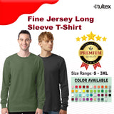 Tultex® Fine Jersey Crew Neck Long Sleeve T-Shirt