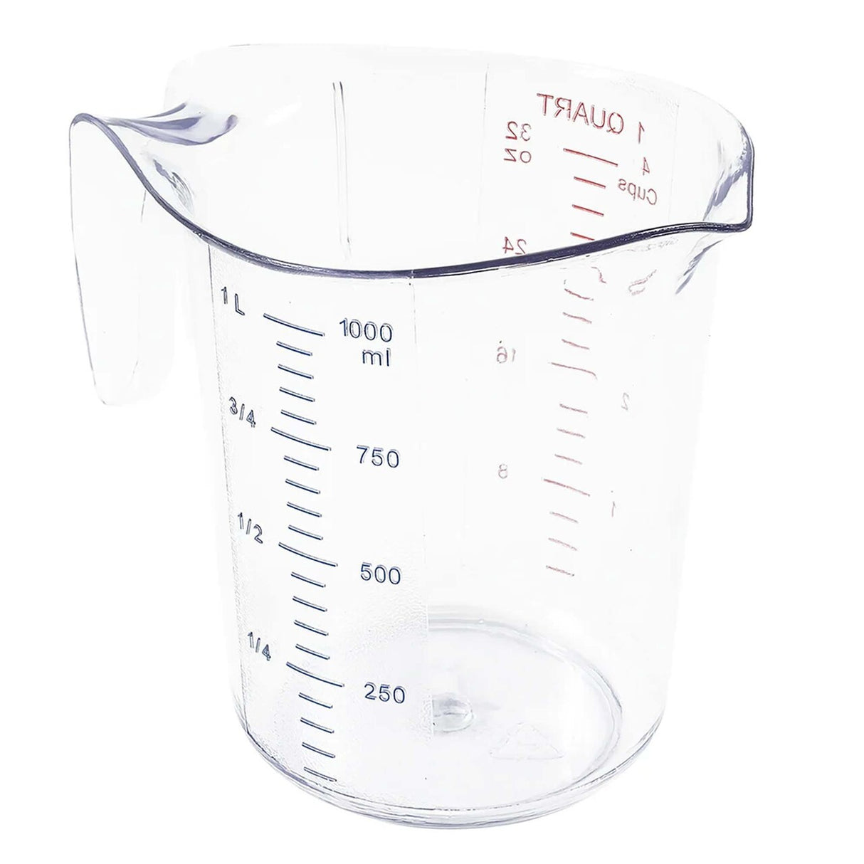 1 Qt Measuring Cup Clear Polycarbonate Stackable Design