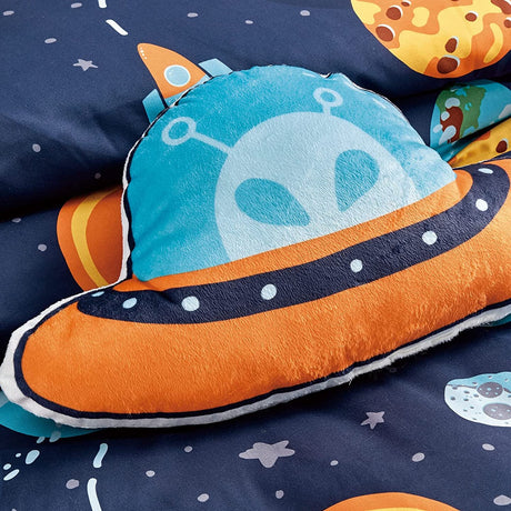 Multi Color Galaxy Universe 3 Piece Comforter Set