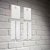 White Adhesive Hook for Frames – No-Drill Wall Hanging Solution