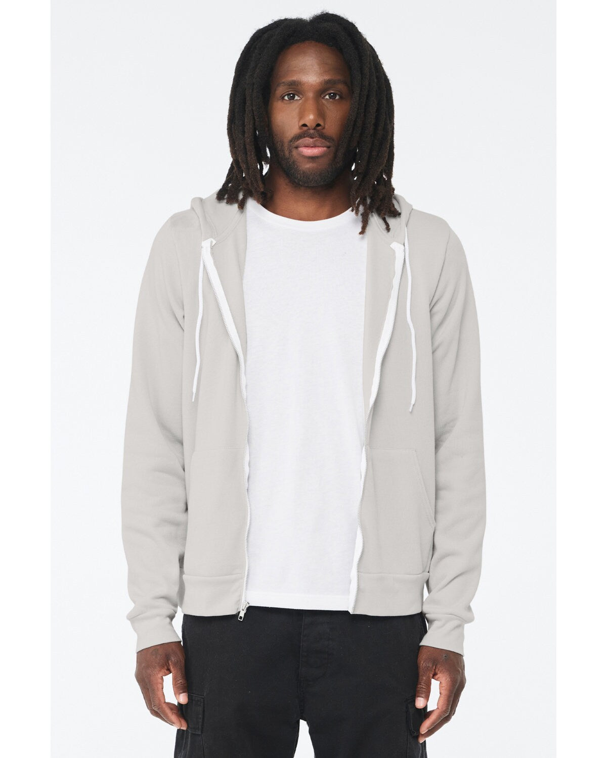 Bella + Canvas® Sponge Fleece Full-Zip Hoodie Sweatshirt