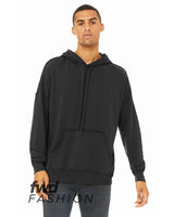 Bella + Canvas® Unisex Raw Seam Hooded Sweatshirt