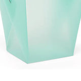 Sleek Frosted Plastic Organizer