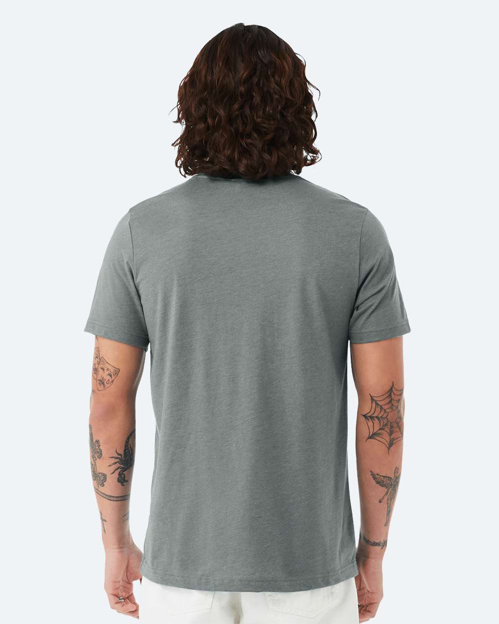 BELLA + CANVAS® Short Sleeve CVC Jersey T-Shirt Unisex Crew Neck, Soft Cotton Blend