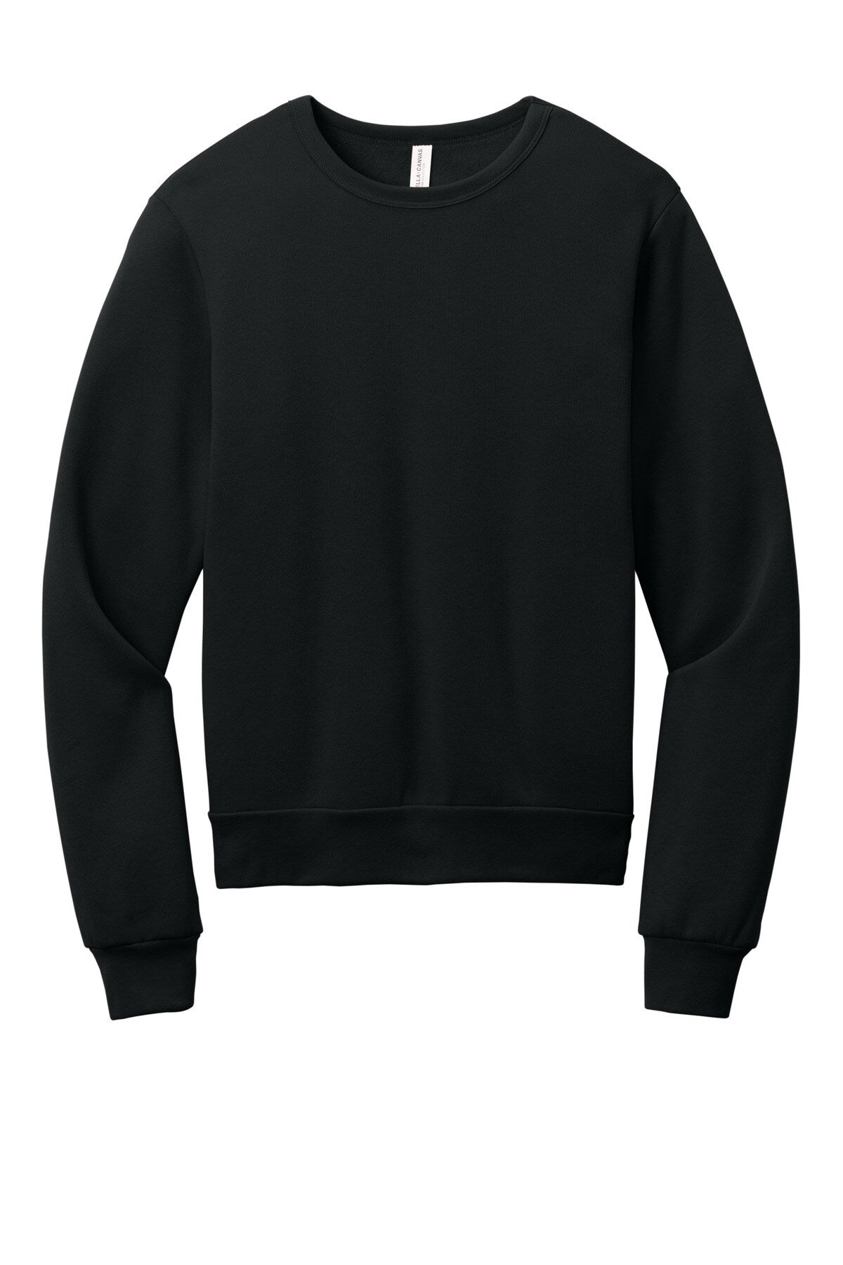 BELLA+CANVAS® Unisex Sponge Fleece Classic Crewneck Long Sleeve Sweatshirt