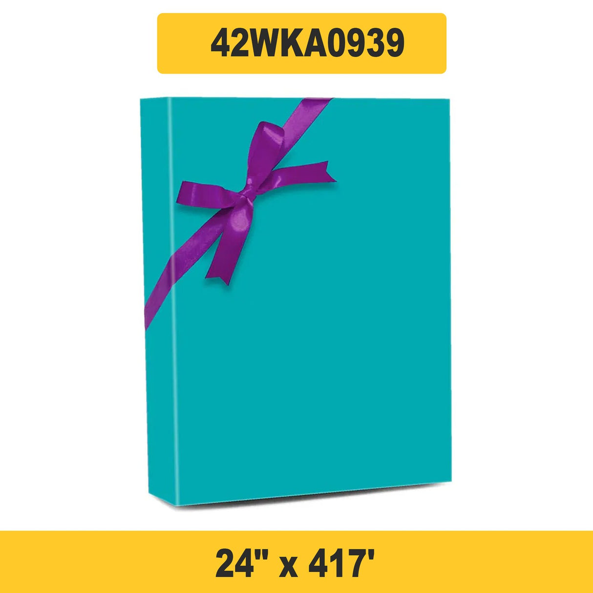 Premium Wrapping Paper 24" x 417' 60 lbs Roll