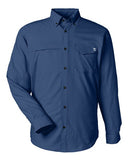 HUK® Men’s Performance Fishing Shirt with Pockets Breathable Sun Protective and Moisture Wicking