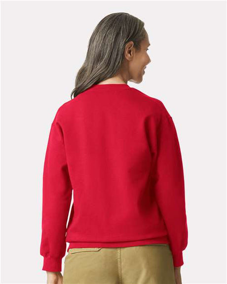 Gildan Softstyle Midweight Crewneck Long Sleeve Sweatshirt