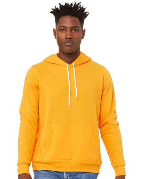 Image 1: Bella Canvas Sponge Fleece Pouch Pocket HoodieImage 2: Soft fleece hoodie with front pouch pocketImage 3: Premium Bella Canvas pullover hoodieImage 4: Blank pocket hoodie for custom printingImage 5: Comfortable casual fleece sweatshirtImage 6: Unisex pouch pocket hoodie style