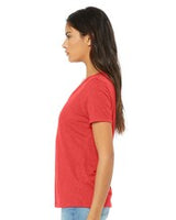 BELLA + CANVAS® Women's Relaxed Triblend Short Sleeve V-Neck T-Shirt