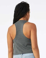 BELLA + CANVAS® Women's Racerback Crewneck Crop Tank - 6682