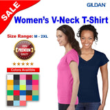 Gildan® Softstyle Ladies Fit V-Neck T-Shirt