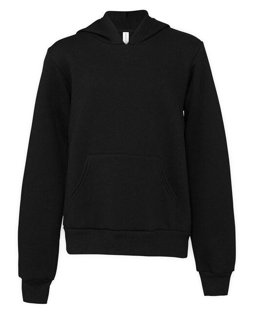 Bella + Canvas® Youth Sponge Fleece Pullover Long Sleeve Hooded Sweatshirt