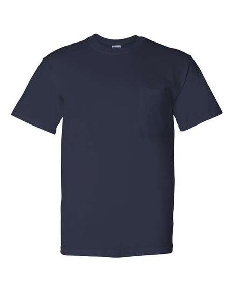 Gildan® Dryblend Pocket Crewneck Short Sleeve T-Shirt Cotton Polyester Blend
