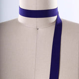 5/8" 3 Yards Dark Purple Fold Over Elastic Trim Foldover Elastic for Hair Bows DIY Sewing