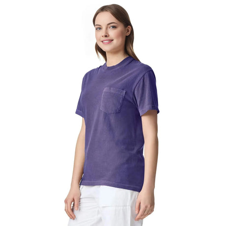 Comfort Colors® Garment-Dyed Heavyweight Pocket Crewneck Short Sleeve T-Shirt