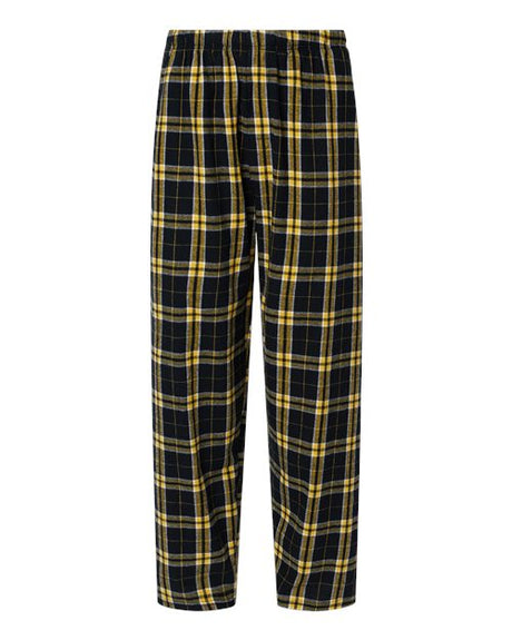 Boxercraft® Men’s Harley Flannel Pants Double-Brushed Cotton, Elastic Waist & Plaid Design