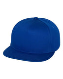 YP Classics® 5 Panel Twill Snapback Cap