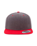 YP Classics® Flat Visor Classic Two-Tone Snapback Cap