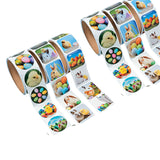 Rolls of Easter Stickers Assortment Bulk 300 Pc.