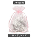 3" x 4" Organza Bag Elegant Mini Pouch