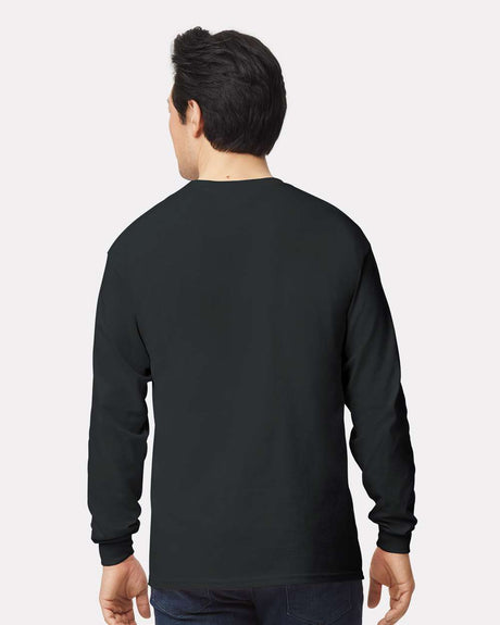 Gildan Ultra Cotton Crewneck Long Sleeve T-Shirt