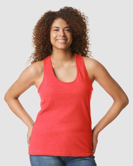 Gildan® Softstyle Women’s CVC Racerback Tank Top - 64220LCVC