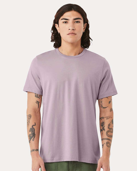 Image 1: Bella Canvas Crewneck Short Sleeve Jersey TeeImage 2: Classic short sleeve jersey t-shirtImage 3: Soft unisex crewneck shirtImage 4: Blank tee for custom printingImage 5: Lightweight everyday apparelImage 6: Premium Bella Canvas jersey tee