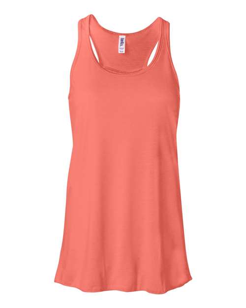 BELLA + CANVAS® Women's Flowy Racerback Crew Neck Tank - 8800