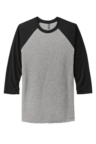 Next Level® Unisex Tri-Blend Three Quarter Sleeve Crewneck T-Shirt